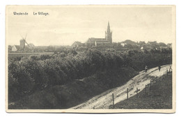 Westende Windmolen Moulin Mill Le Village Htje - Westende