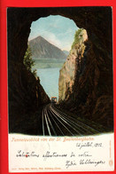 FKK-14 Tunnelausblick Von Der St.-Beatenbergbahn.  Wehrli 3114  Gelaufen 1902 - Beatenberg