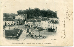 CASTELNAU MAGNOAC - PLACE Du FOIRAIL Et MASSIF Du GRAND ROND Dans Les ANNEES 1900 - - Castelnau Magnoac