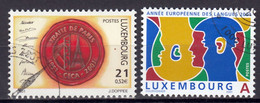 Luxemburg Mi 1529. 1543.  Europa Div. Gestempeld - Usados