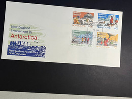 (4 Oø 44) New Zealand FDC - 1984 - Antarctica - FDC