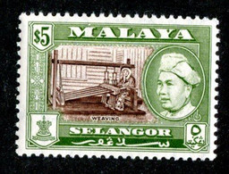 49 BCx Selangor 1960 Scott.112 Mnh** ( All Offers 20% Off! ) - Selangor