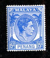 101 BCx Penang 1949 Scott 13 Mnh** ( All Offers 20% Off! ) - Penang