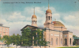 Cathedral And Y. M. C. A. Building,  Baltimore, Maryland - Baltimore