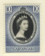 1953 QUEEN ELIZABETH CORONATION  SARAWAK - Sarawak (...-1963)