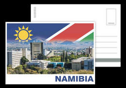 Namibia / Postcard / View Card / Flag - Namibië