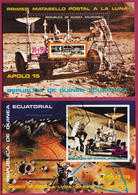 Äquatorialguinea Block 1 Und 2 Gestempelt, Apollo 15 - Collections