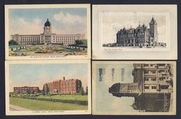 Regina, Saskatchewan, Canada - 4x Postcards - Regina