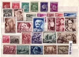 1952 Complete -MNH **Yvert Nr.-702/731  Bulgarie/ Bulgaria - Annate Complete