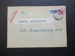 Französische Zone Württemberg Nr.34 EF 8.1949 Stempel Schweinhausen über Biberach (Riss) Mit Notopfer Wohnungsbau Abgabe - Württemberg