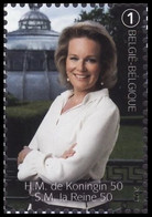 5135** - Joyeux 50e Anniversaire Sa Majesté La Reine / Gelukkige 50ste Verjaardag H.M. De Koningin - Mathilde - Nuevos