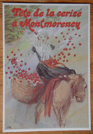 Montmorency - Fête De La Cerise - Journée Des Associations 1985 - Club Philatélique Et Association Cartophile -(n°25542) - Bourses & Salons De Collections