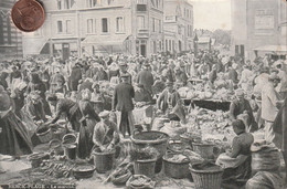 62 - Très Belle Carte Postale Ancienne De  BERCK  PLAGE    Le Marché - Berck