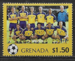 GRENADE  N°  ( Suede )  * *  Cup 2006  Football  Soccer Fussball - 2006 – Germany