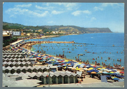 °°° Cartolina - Fano Spiaggia Viaggiata °°° - Fano