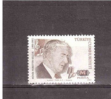 1993 MUNIR NURETTIN SELCUK - Used Stamps