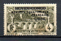 Col33 Colonie AEF Afrique  N° 102 Neuf X MH  Cote : 20,00€ - Neufs