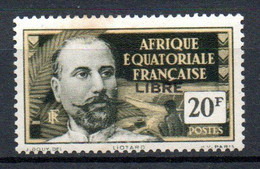 Col33 Colonie AEF Afrique  N° 127 Neuf X MH  Cote : 25,00€ - Nuevos