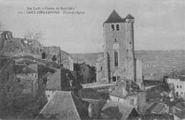 FR-46 LOT - SAINT-CIRQ-LAPOPIE - Place De L'Eglise - Saint-Cirq-Lapopie