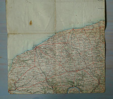 Carte Ancienne Fécamp, Etretat, Yvetot, Fin Du 19° - Cartes Topographiques