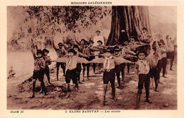 THAÏLANDE - Siam - Klong Bangtan - Les Scouts - Missions Salésiennes - Groupe Missionnaire, La Mulatière (Rhône) - Thailand