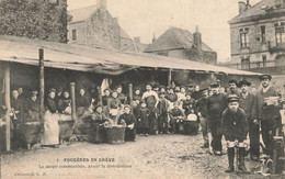 Fougères En Grève ! * La Soupe Communiste , Avant La Distribution * Grèves - Fougeres