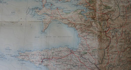 Carte Ancienne Finistère De La Fin Du 19° Siècle - Cartes Topographiques