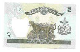 *nepal 2 Rupee 1981  29 Sign 13  Unc - Népal