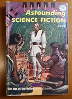 C1 ASTOUNDING Science Fiction UK BRE 06 1958 SF Pulp FREAS Anderson LEIBER  Port Inclus France - Fanascienza