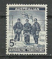 Australian Antarctic Territory; 1961 "1st Attainment Of Magnetic Pole" - Oblitérés