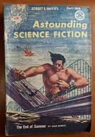 C1  ASTOUNDING Science Fiction UK BRE 04 1955 SF Pulp FREAS Budrys ANDERSON  Port Inclus France - Ciencia Ficción