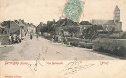 Germigny * 1904 * Vue Générale Nord Du Village * Rue Route * Villageois - Other & Unclassified