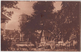 Centre De Vacances De Oye Plage. Chateau Du Bois. Un Coin Du Jardin. CPA Sépia. 2 Scans - Oye Plage