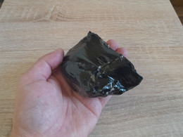 Obsidienne Noire Brute, Pierres Naturelles, Pierres Précieuses, Pierres De Guérison, Chakra 356gr - Minéraux