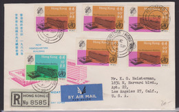 HONG KONG LETTRE FDC DE 1966 OMS SANTE - Lettres & Documents