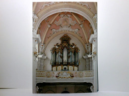 Ellwangen. Jagst. Basilika St. Vitus. Orgelempore 1737. Alte Fotokarte Farbig, Ungel. Unliniert, Alter O.A., K - Wangen An Der Aare