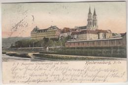 C5373) KLOSTERNEUBURG - P.P. Augustiner Chorherrenstift Und Kirche - Litho 1905 - Klosterneuburg