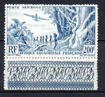 Col33 Colonie AEF Afrique  PA N° 52 Neuf X MH  Cote : 12,00€ - Nuevos