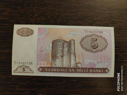 5 Manat Azerbaijan UNC - Azerbaïjan