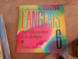 73 //  L'ANGLAIS PAR L'ILLUSTRATION ET LE DIALOGUE / 12 DISQUES SOUPLES - Non Classés