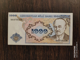 1993 Azerbaijan 1000 Manat UNC - Arzerbaiyán