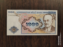 1993 Azerbaijan 1000 Manat UNC - Azerbaigian