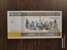 2001 Azerbaijan 1000 Manat UNC - Azerbeidzjan