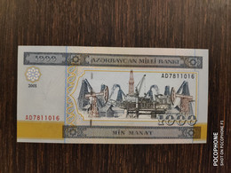 2001 Azerbaijan 1000 Manat UNC - Azerbaïjan