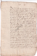 Lens En Artois/Arras - Manuscrit - Seigneur D'Estournel, Chevalier, Monsieur De Milan - 1626 (V2277) - Manuscrits