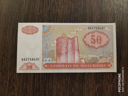 1993 Azerbaijan 50 Manat UNC - Azerbeidzjan