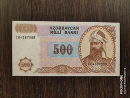 1993 Azerbaijan 500 Manat UNC - Arzerbaiyán