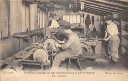 63-THIERS-SOCIETE GENERALE DE COUTELLERIE ET ORFEVRERIE - LIMEURS - Thiers