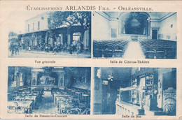 ORLEANSVILLE ETABLISSEMENT ARLANDIS BRASSERIE BAR CINEMA THEATRE / RARE + - Chlef (Orléansville)