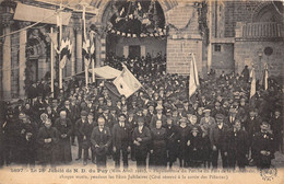 43-LE-PUY- LE 28eme JUBILE- MARS AVRIL 1921- PHYSIONOMIE DU PORCHE DU FORT DE LA CATHEDRALE - Le Puy En Velay